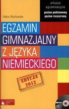 EGZAMIN GIMNAZJALNY Z JĘZYKA NIEMIECKIEGO EDYCJA 2012 + CD