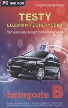 DVD TESTY EGZAMIN TEORETYCZNY KATEGORIA B 2013 TW