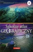 SZKOLNY ATLAS GEOGRAFICZNY + MAPY KONTUROWE NA CD
