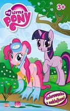 MY LITTLE PONY KOLOROWANKA Z NAKLEJKAMI